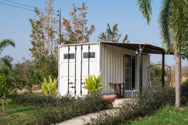 shipping container house